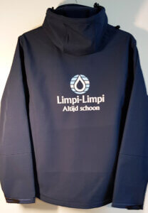 Limpi-Limpi opdruk rug softshell