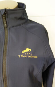 Logo opdruk t'Meerenbroek softshell