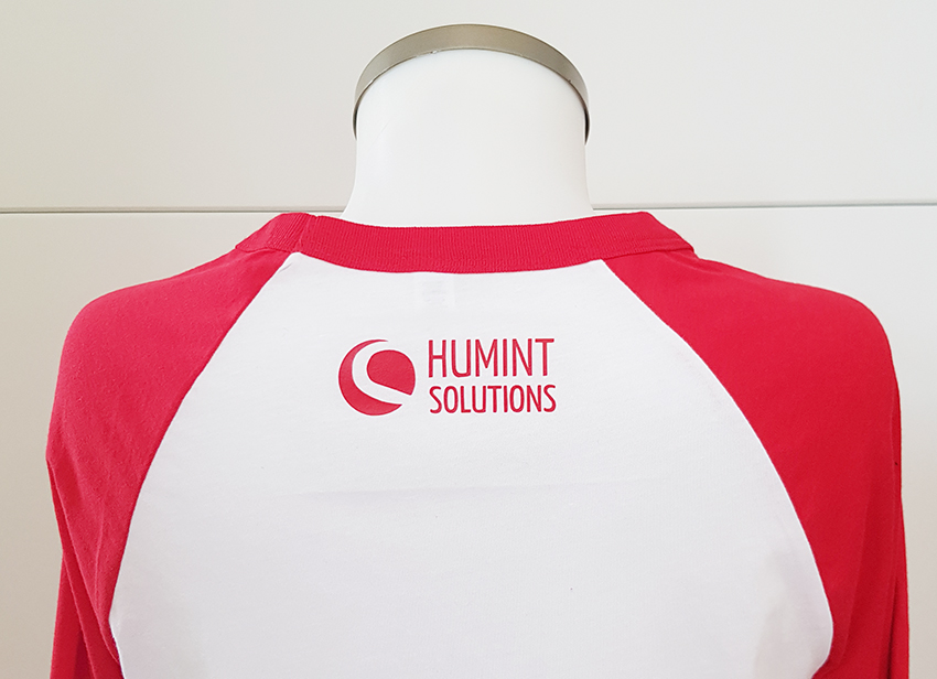 Humint solutions opdruk achter